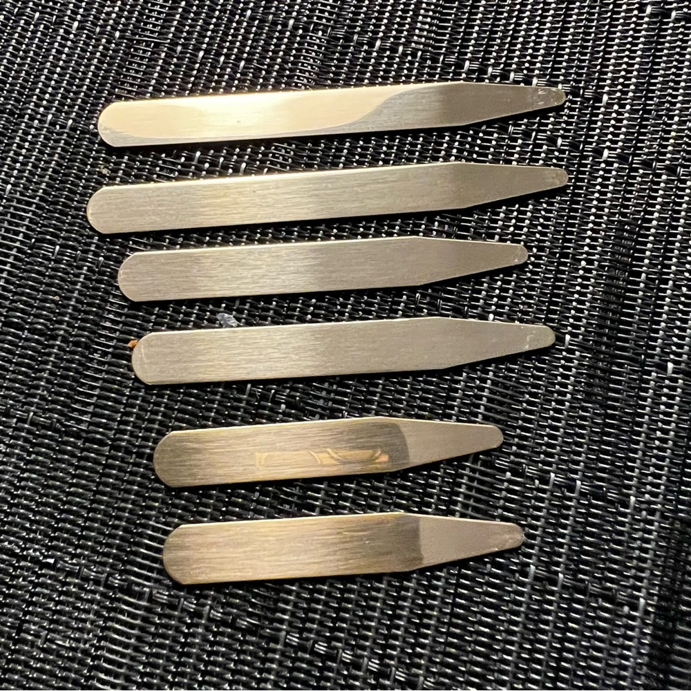 Brash Collar Stays (Set of Six) - Picture 2 of 2